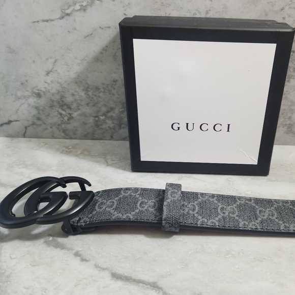 Gucci Black Belt with GG Buckle ✨️🆕️ - Picture 3 of 11